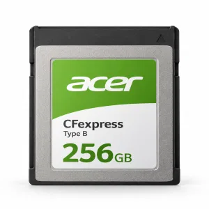 Карта памяти Acer CFE100 256 GB · 256 GB, PCIe Gen3×2 Карта памяти Acer CFE100 256 GB · 256 GB, PCIe Gen3×2